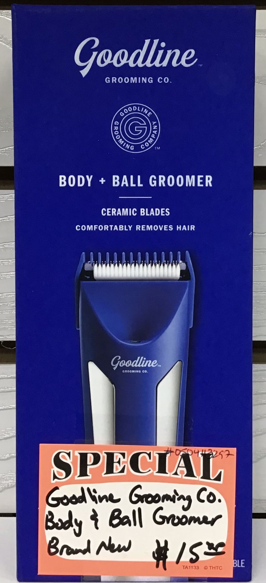 Goodline Grooming Co. Body & Ball Groomer Brand New