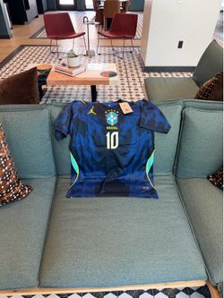 Nike Jordan Brazil Neymar Jr #10 soccer jersey