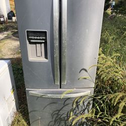 Nice 2 Door Fridge With Pull Out Freezer 