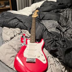 Mini Fender Squire Electric Guitar 