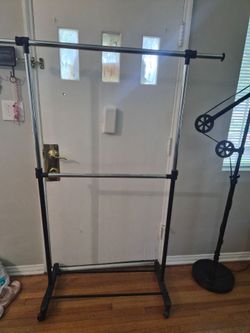 Free Garment rack, Baby gate, Photo