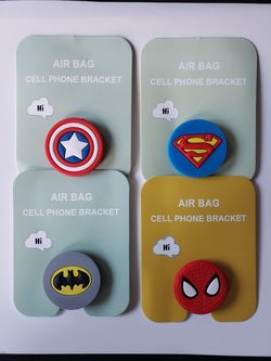 SUPER HEROES CELL PHONE POPPING BRACKET