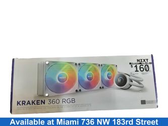 Nzxt Kraken 360 Rgb White Computer Accessory