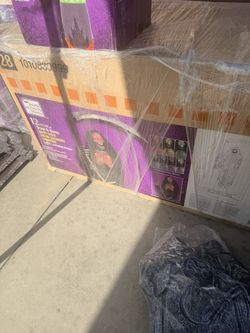 12FT GIANT SIZED REAPER COLOR CHANGING HALLOWEEN ANIMATRONIC