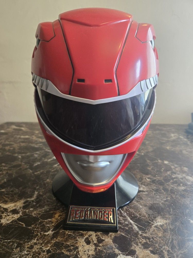 Mighty Morphin Power Rangers Red Ranger Helmet 1:1 Scale