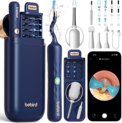 new Earsight Plus D39R Ear Wax Removal Tool Camera, FSA HSA Eligible Items, Ear Cleaner with Flexible Ear Camera Otoscope, Visual Ear Pick Tweezers Wa