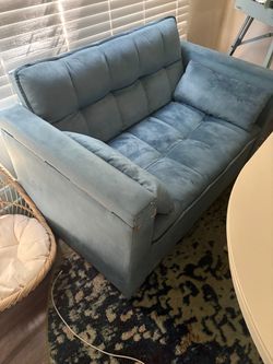 Velvet Convertible Sofa Bed- great functional accent piece