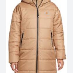 Nike Sportswear Therma-FIT Repel Hooded Parka Brown DX5684-258 Women's Size S