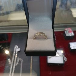 Sterling Steel Ring 