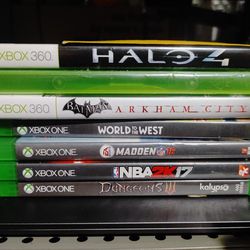 Xbox 360 & Xbox One Games