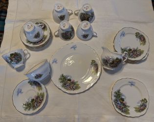 Royal Vale Tea Set For 6