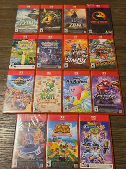 Nintendo Switch 1 & 2 Game's