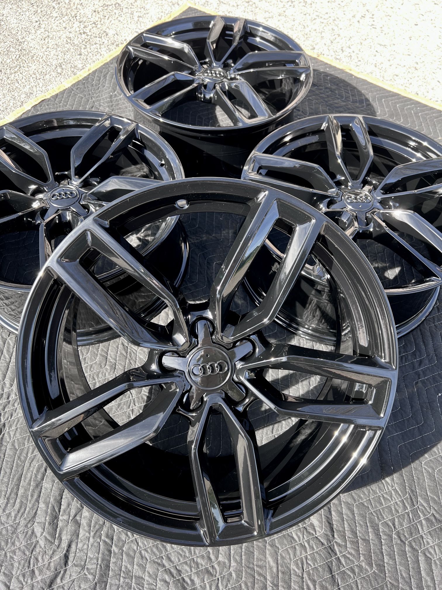 Oem Factory 19” Audi S3 S line Quattro Black Wheels Rims Rines