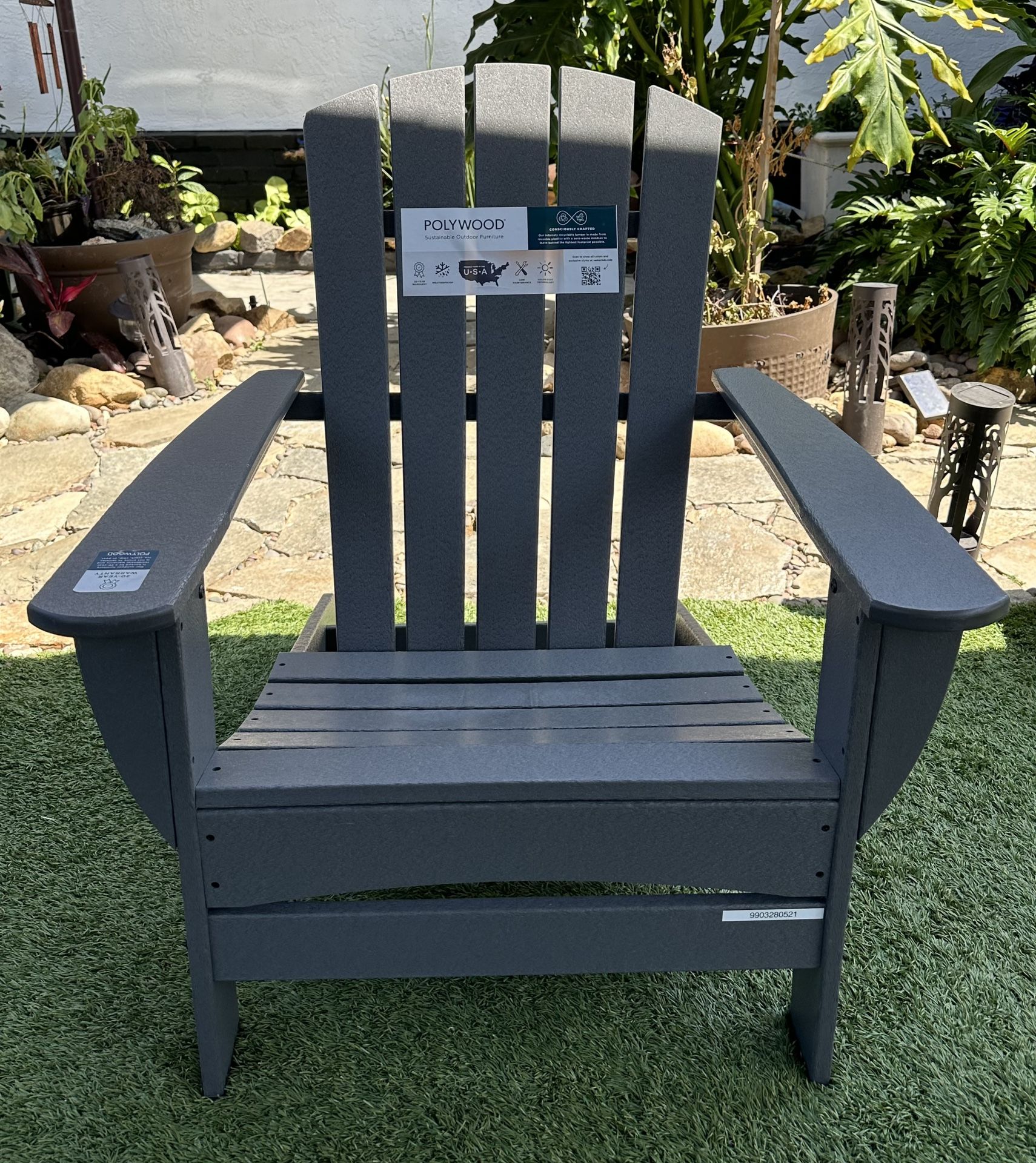 POLYWOOD Gulf Shores Adirondack Chair