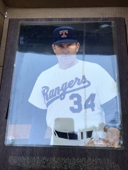 Nolan Ryan Pictures And Original Front Page News Paper