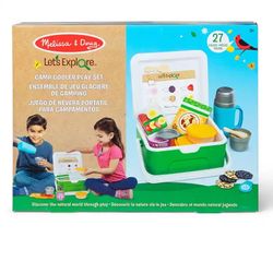 Let's Explore Camp Cooler Play Set