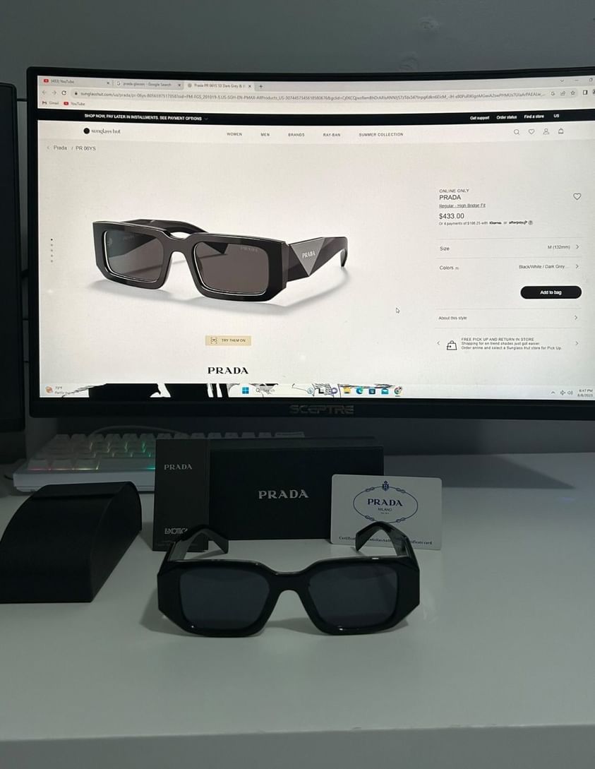 PRADA MILANO GLASSES