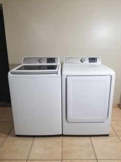 Samsung Washer And Electric Dryer Free Deliver And Install 6 Month warranty