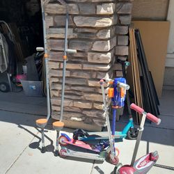 Pair of Stilts or Kids Scooters Razor Radio Flyer $15 each See All Photos
