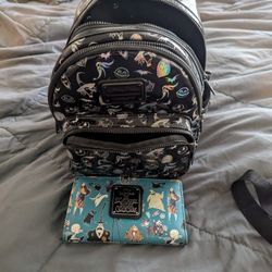 Nightmare Before Christmas Lounge Fly With Wallet