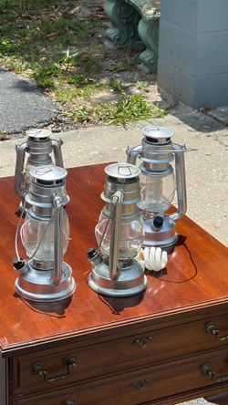 battery lamps set