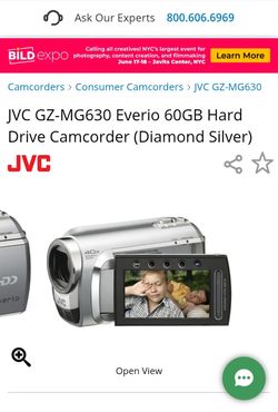 JVC EVERIO MINI CAMCORDER
