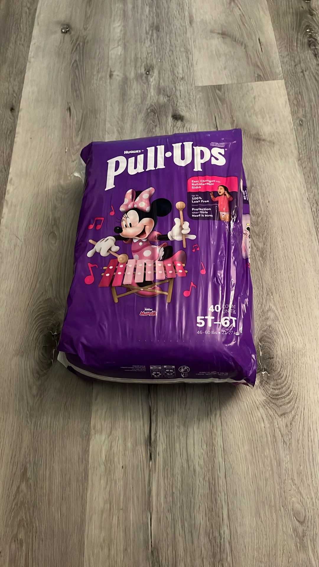 Pull ups Training Pants 5T-6T 40 count