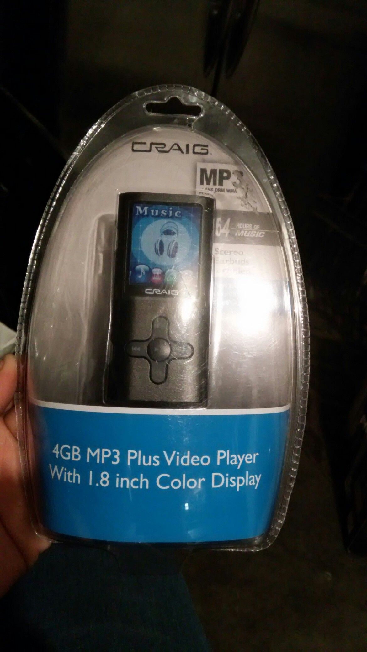 Craigs Mp3 Player 4gb Brand new