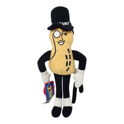 Vintage Mr. Peanut Planters Bean Bag Plush 10" Nabisco Stuffed Collectible Toy