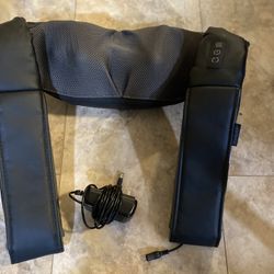 Brookstone Shiatsu Neck & Back Massager with Heat.