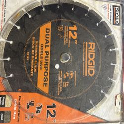 Brand New 12 Inch Concrete Diamond Blade