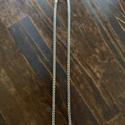 Simple Silver Necklace