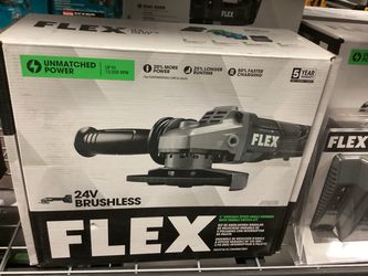 FLEX 24V Brushless 5” Grinder (KIT) $200