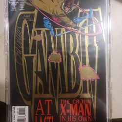 Gambit #1 Signed By Lee Weeks And Howard Mackie With C.o.a