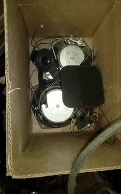 Box of speakers