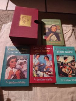 Cherry Ames Book lot with main cover OOP BOOKS RARE OUT OF PRINT LOW PRICE hardcovers