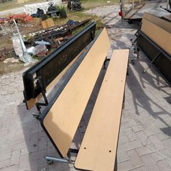 Cafeteria Style Table Collapsible Bench Thumbnail
