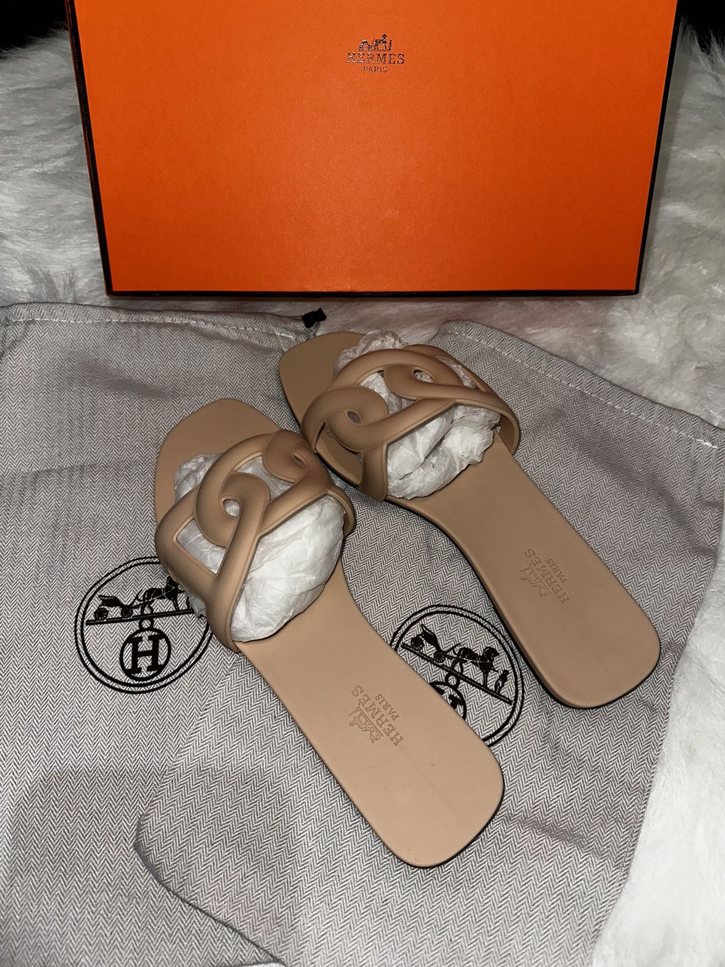 Hermes Nude Sandles