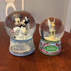 Disney Snow Globes!!!  You Get Both Cheap!