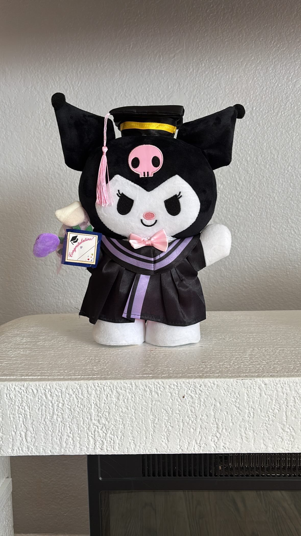 Kuromi Graduation Plushie