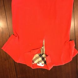 Used boys size10 Burberry polo