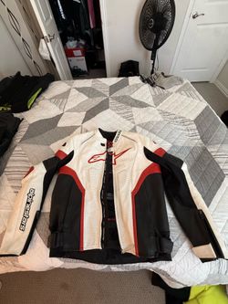 Alpinestars motorcycle jacket size 48