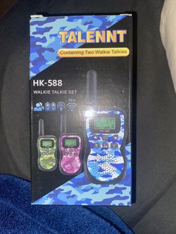 Walkie Talkie(2) In One Box