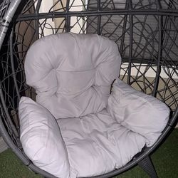 Grey Egg Chair