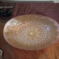 OLD  GLASS BOWL 