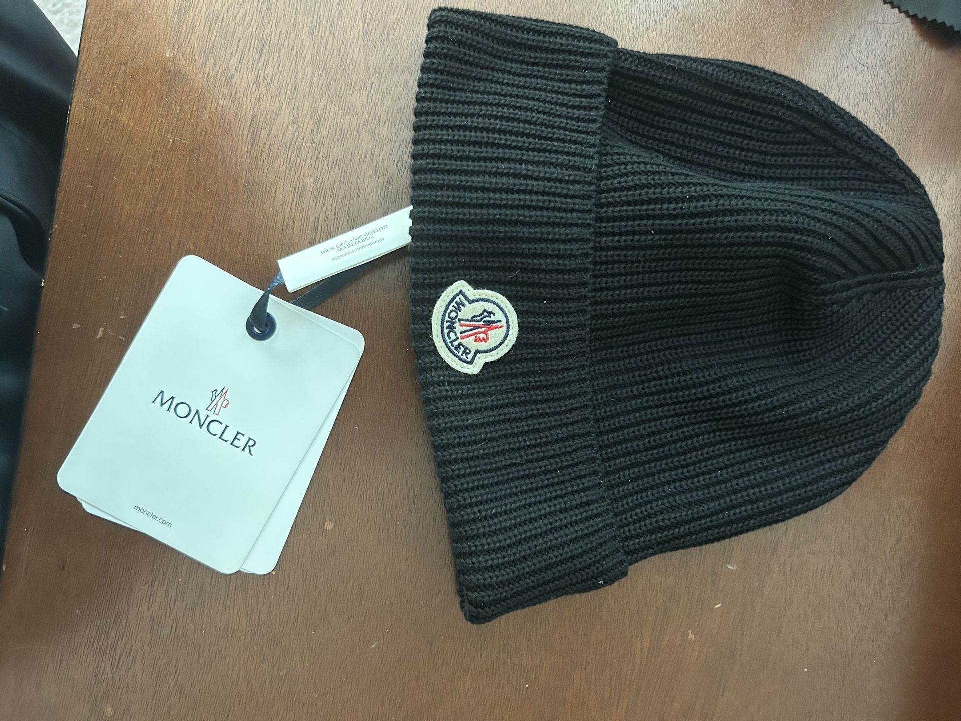 Authentic Brand New Moncler Tricot Beanie