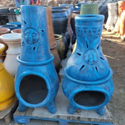 Clay Chimney, Chimeneas De Barro