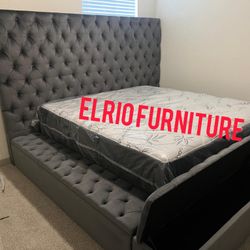 Furniture queen bed