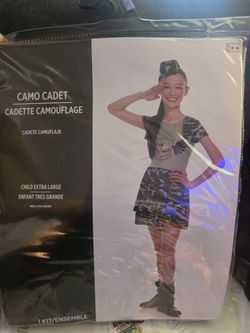 Party City Girls Cadet Costume