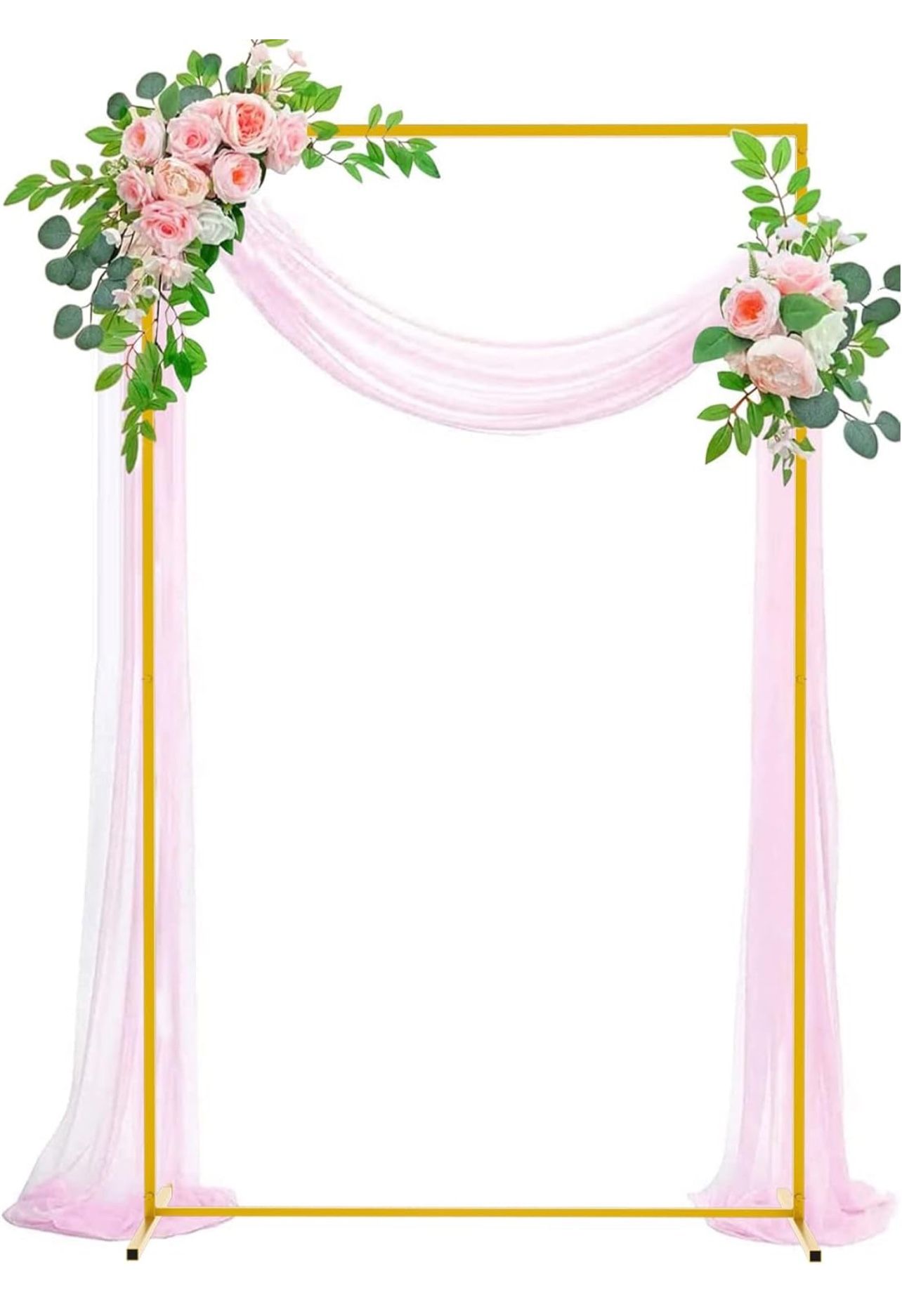 Wokceer Wedding Arch Backdrop Stand 6.6x4 FT (5123)رقم ج